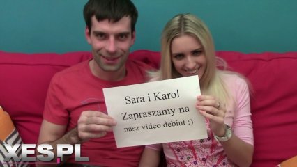 Frame from the video Sara i Karol - prywatne video