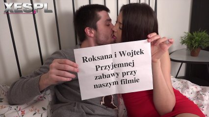 Kadr z filmu Roksana i Wojtek - prywatne video