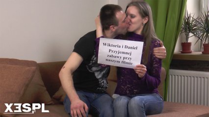 Frame from the video Wiktoria i Daniel lubią szybki seks