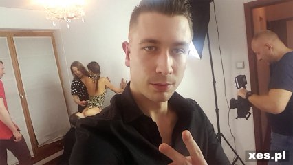 Frame from the video Kręcimy pornola - Angelika i Sasha