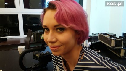 Frame from the video Kręcimy pornola - Sasha i Pink Cat