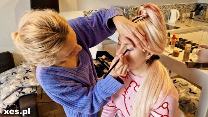 Kadr z filmu Kręcimy pornola - Maria Gail & Lili Hot