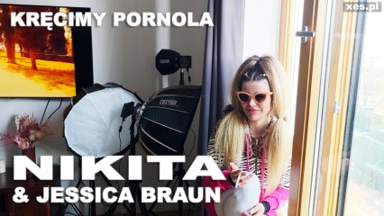 Kadr z filmu Kręcimy pornola - Nikita & Jessica Braun