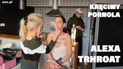 Frame from the video Kręcimy pornola - Alexa Throat